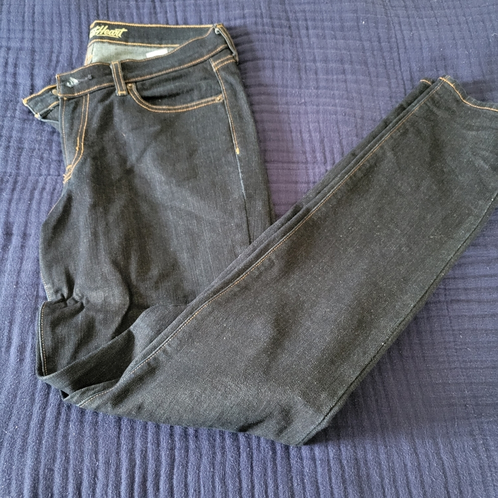 Old Navy "The Sweetheart" dark wash skinny leg size 8 long
